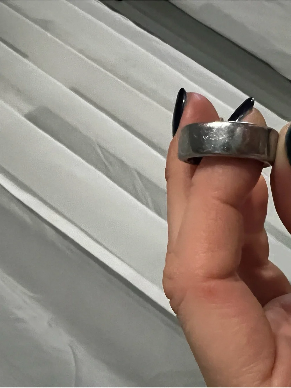 Oura Ring Gen 3 Horizon Silver-Size 8